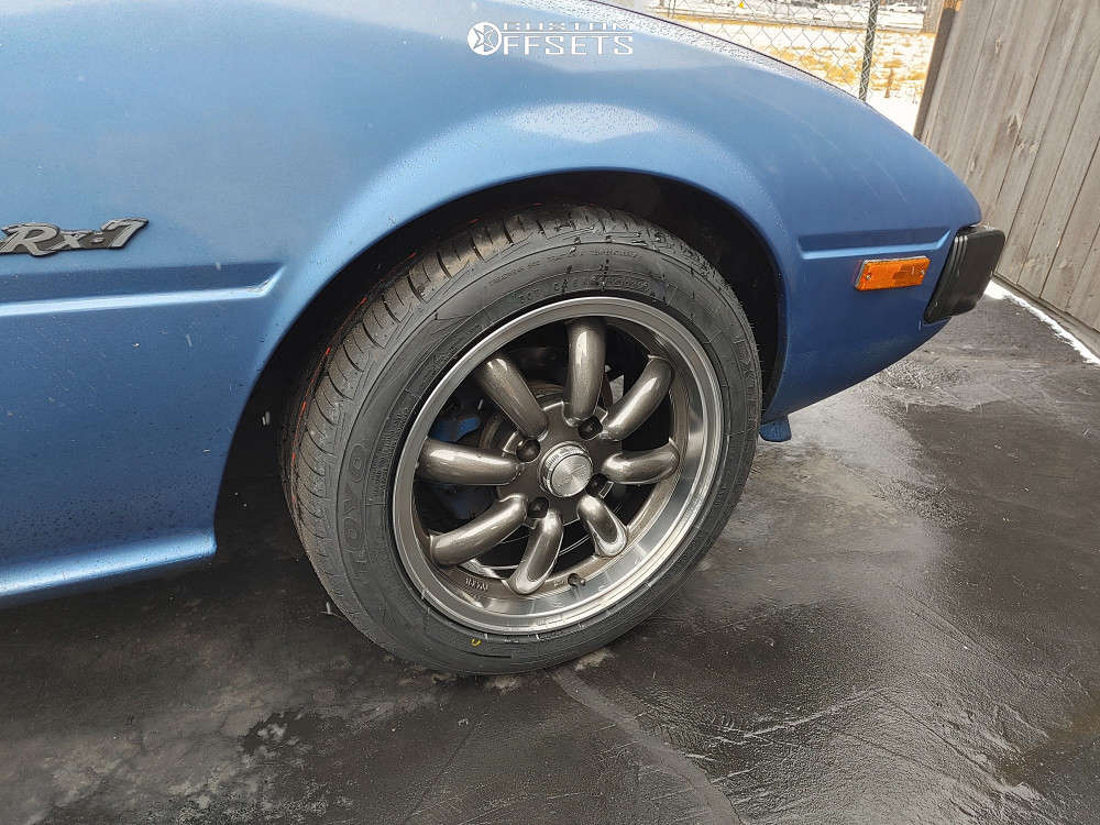 1979 Mazda RX-7 with 15x7 20 Konig Rewind and 195/50R15 Toyo Tires ...