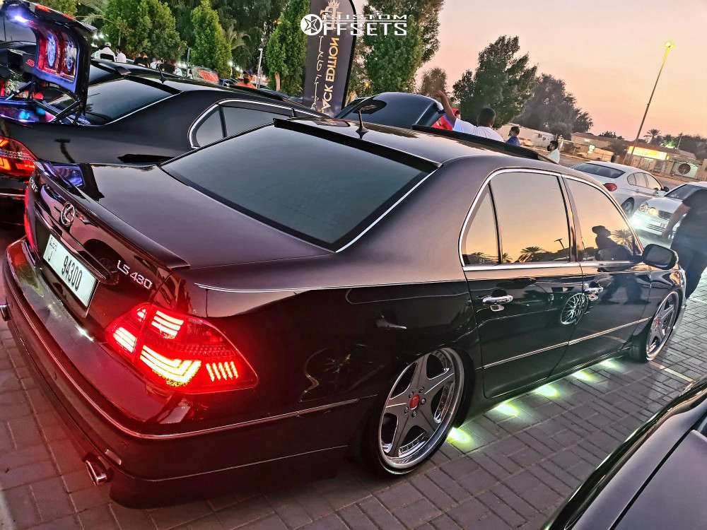 2006 Lexus LS430 with 20x9.5 35 Leon Hardiritt Ordens and 235/35R20 ...