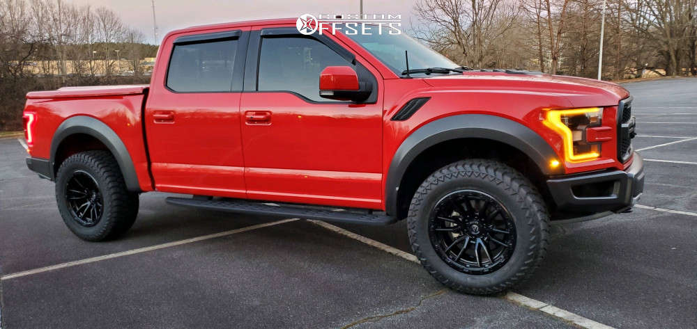 2018 Ford Raptor with 20x10 -18 Fuel Rebel and 35/12.5R20 AMP Terrain ...