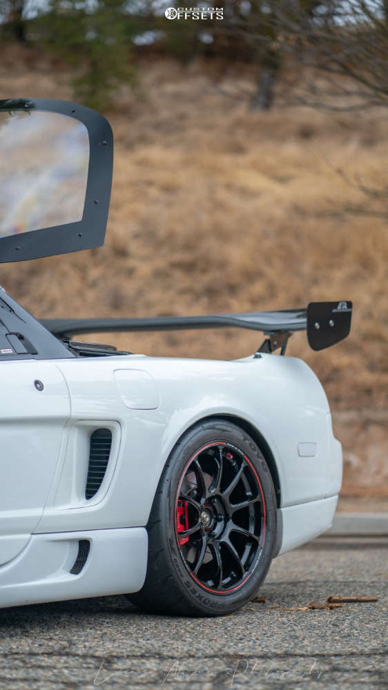 1992 Acura NSX with 17x8 37 Volk Ze40 and 215/45R17 Falken