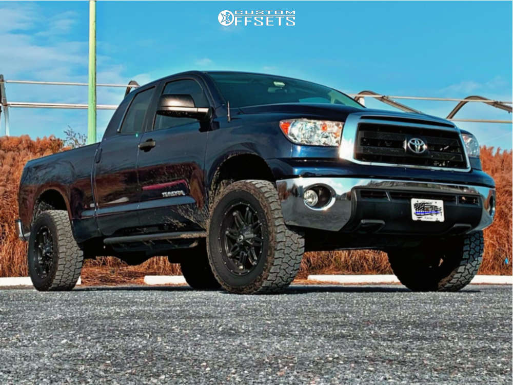2013 Toyota Tundra with 20x10 18 Fuel Hostage and 35/12.5R20
