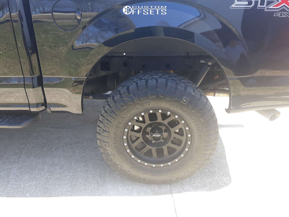 2019 Ford F-150 with 17x8.5 0 Method Mesh and 285/75R17 Nitto Ridge ...