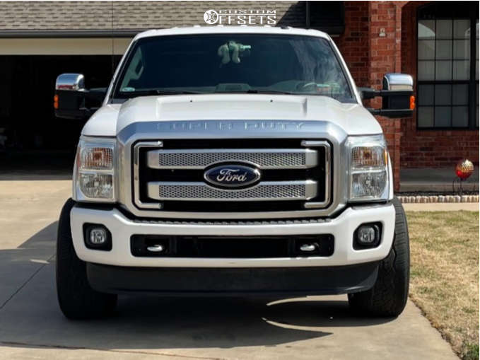 2015 Ford F-250 Super Duty with 20x12 -44 Ballistic Rage and 305/50R20 ...