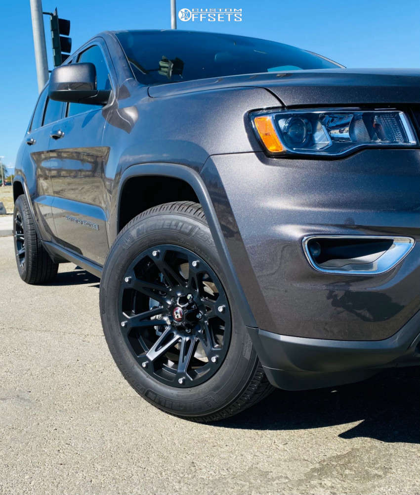 2020 Jeep Grand Cherokee with 18x9 12 Ballistic Jester and 265/55R18
