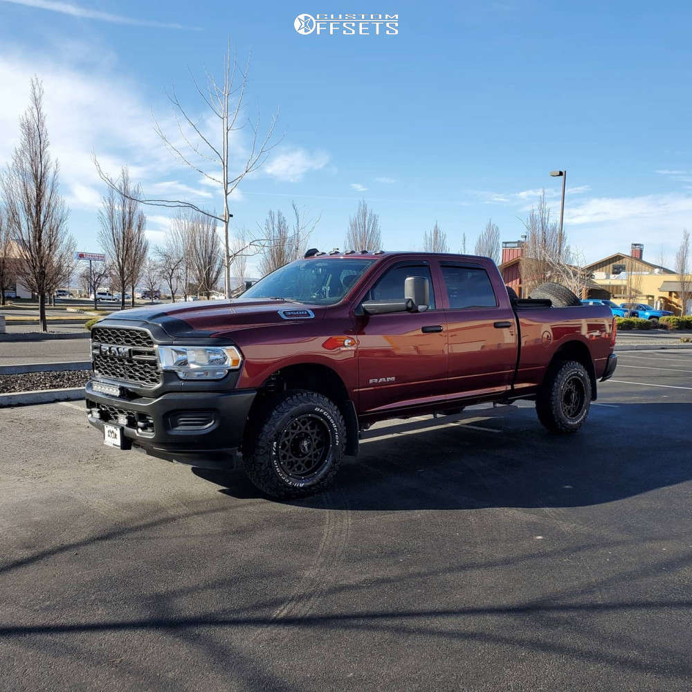 2020 Ram 3500 with 18x9 12 Vision Rocker and 275/70R18 BFGoodrich All ...