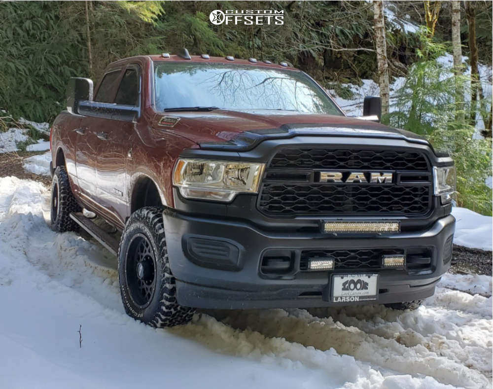 2020 Ram 3500 with 18x9 12 Vision Rocker and 275/70R18 BFGoodrich All ...