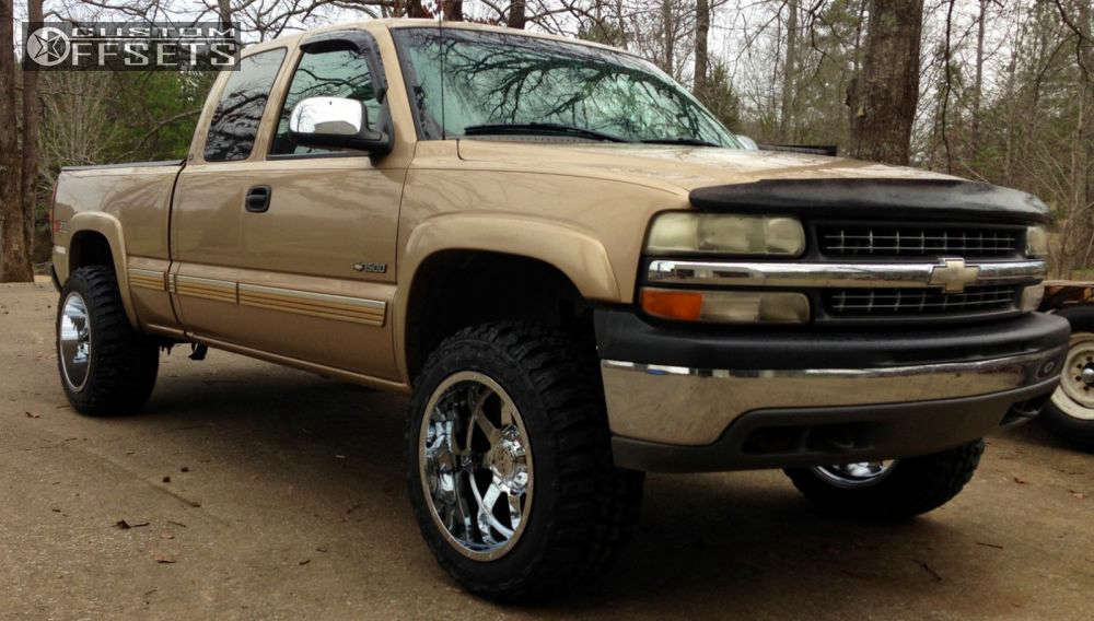 2001 Chevrolet Silverado 1500 with 20x12 -44 Gear Off-Road