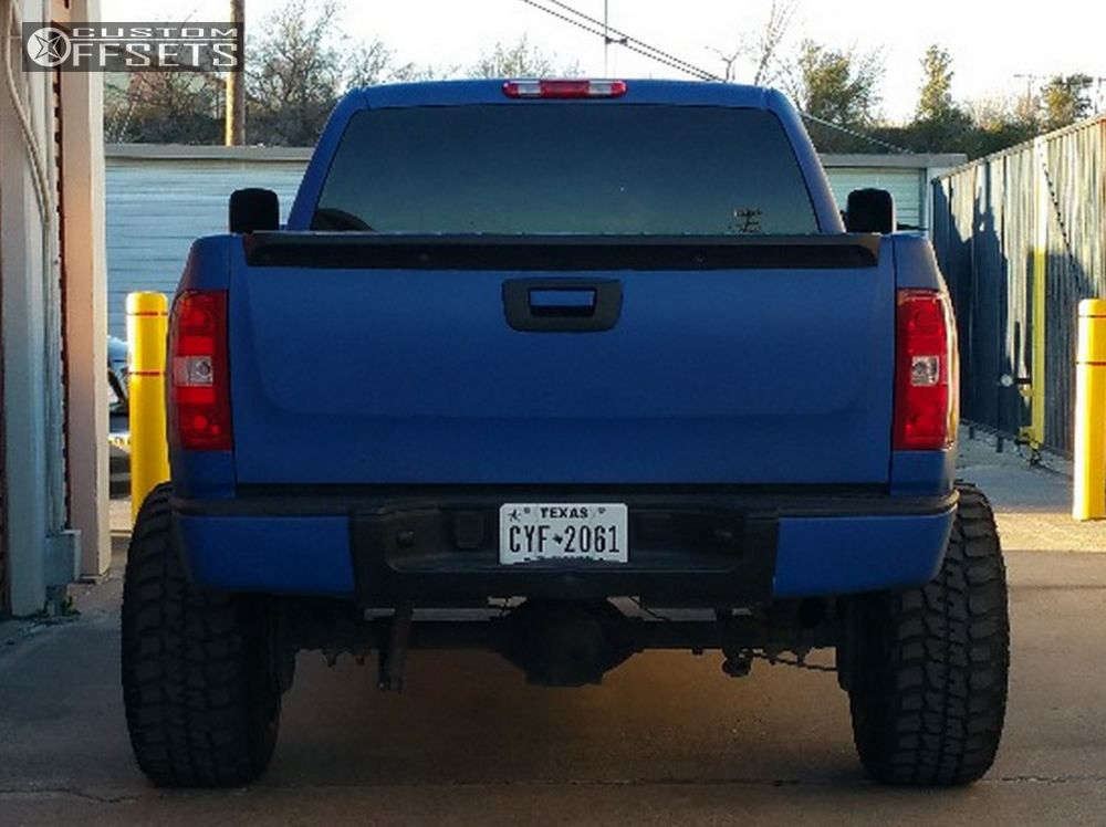 2008 Chevrolet Silverado 1500 with 20x14 76 Fuel Maverick and 35/12