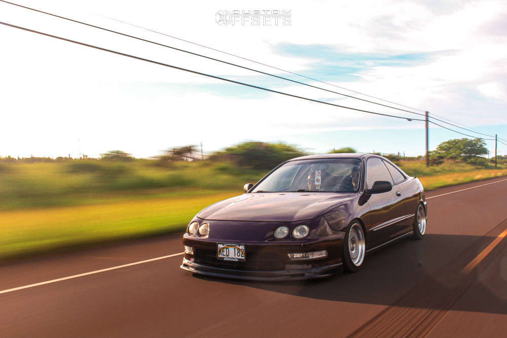 1998 Acura Integra with 15x8 25 Aodhan Ah04 and 195/45R15 Toyo Tires ...