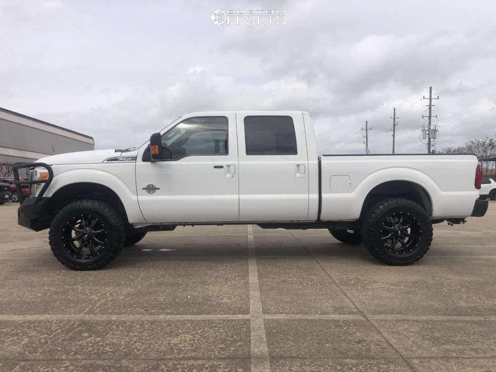2016 Ford F-250 Super Duty with 20x10 -18 Moto Metal Mo970 and 295 ...