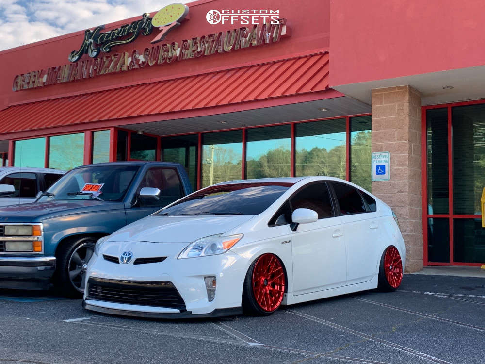 2013 Toyota Prius Wheel Offset HellaFlush Air Suspension 1526982