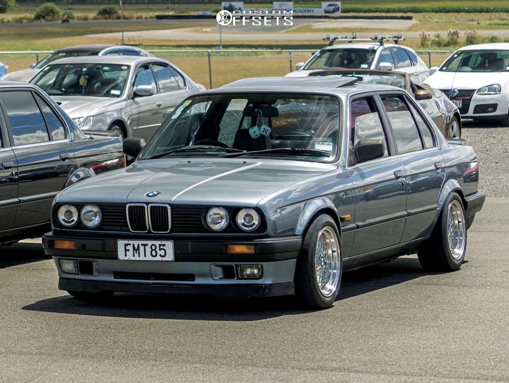 1988 BMW 325i with 15x8 20 BBS Sr and 205/50R15 Nitto Nt01 and ...