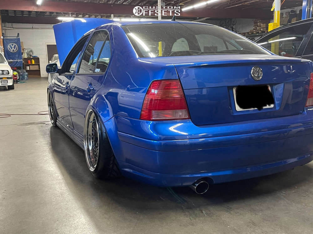 2004 Volkswagen Jetta with 18x8.5 45 Heritage Fuji