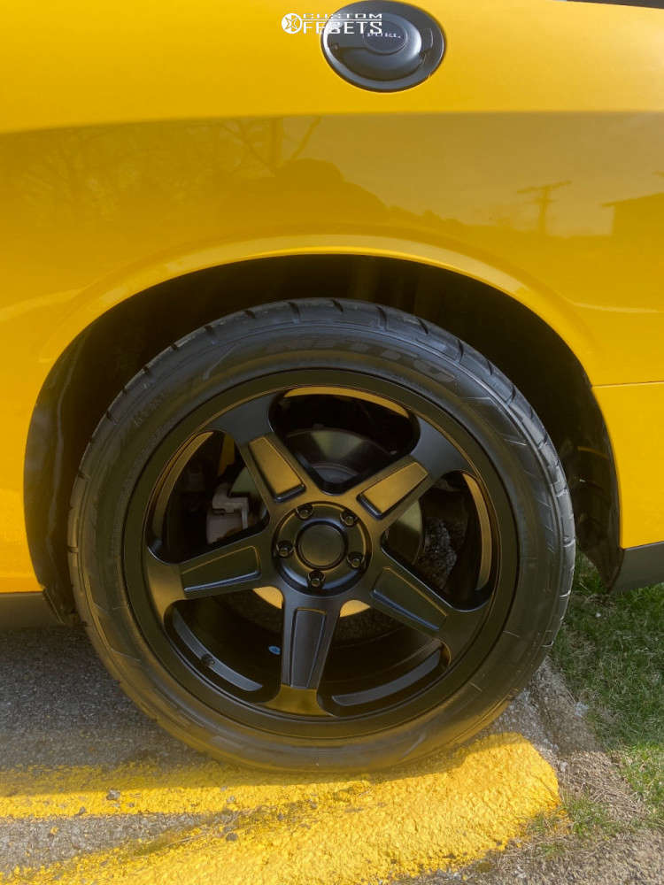 2017 Dodge Challenger with 20x9 20 Voxx Replicas Demon and 275/40R20