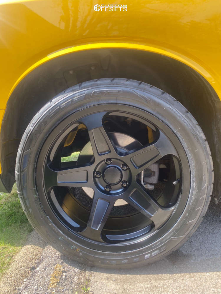 2017 Dodge Challenger with 20x9 20 Voxx Replicas Demon and 275/40R20