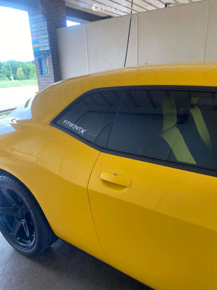 2017 Dodge Challenger with 20x9 20 Voxx Replicas Demon and 275/40R20
