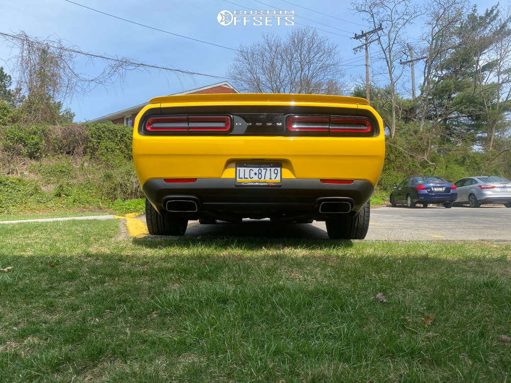 2017 Dodge Challenger with 20x9 20 Voxx Replicas Demon and 275/40R20