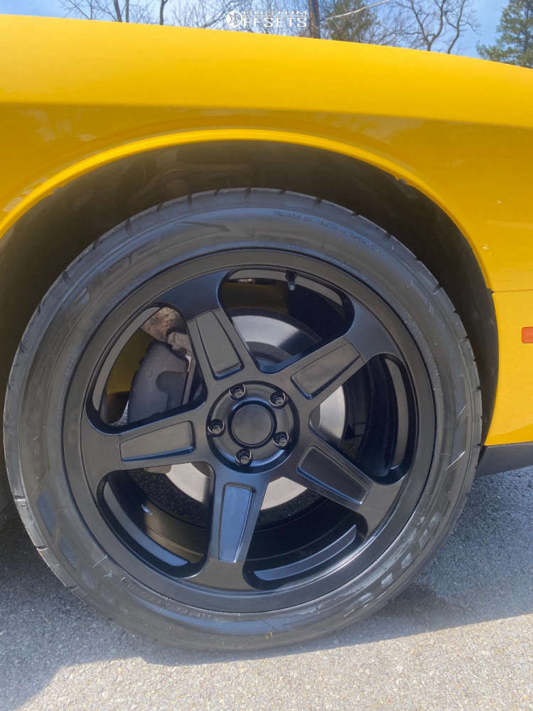 2017 Dodge Challenger with 20x9 20 Voxx Replicas Demon and 275/40R20