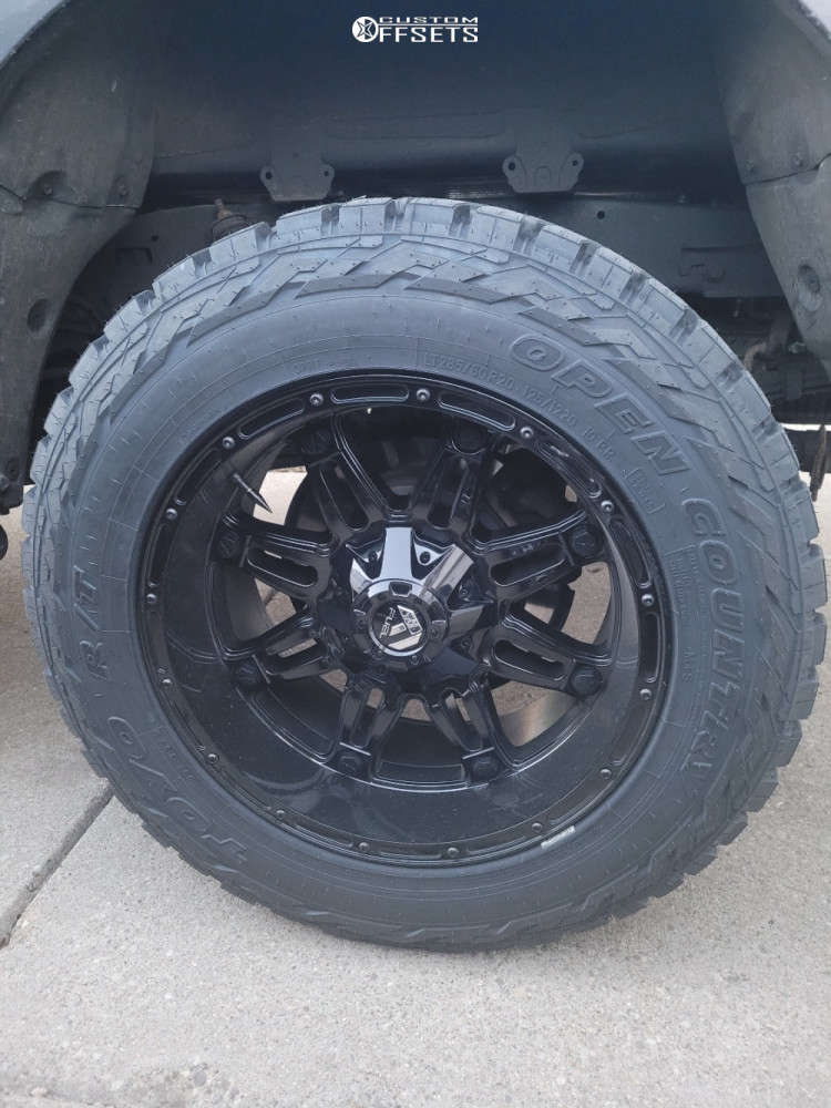 2012 Toyota Tundra with 20x10 18 Fuel Hostage D625 and 33/12.5R20 Toyo