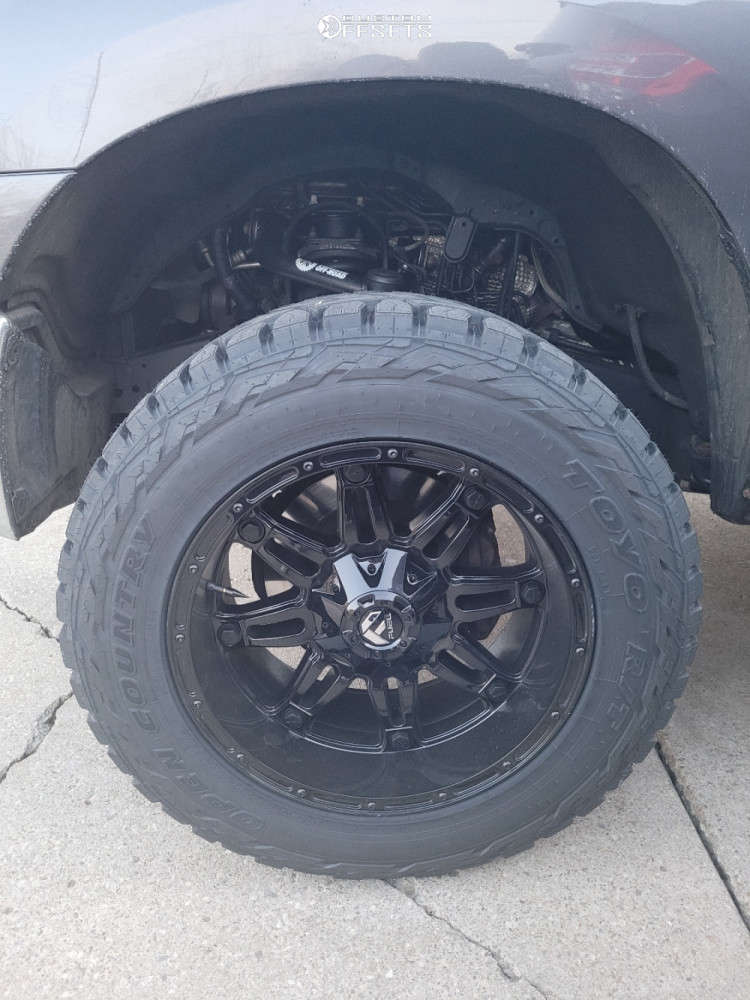 2012 Toyota Tundra with 20x10 18 Fuel Hostage D625 and 33/12.5R20 Toyo