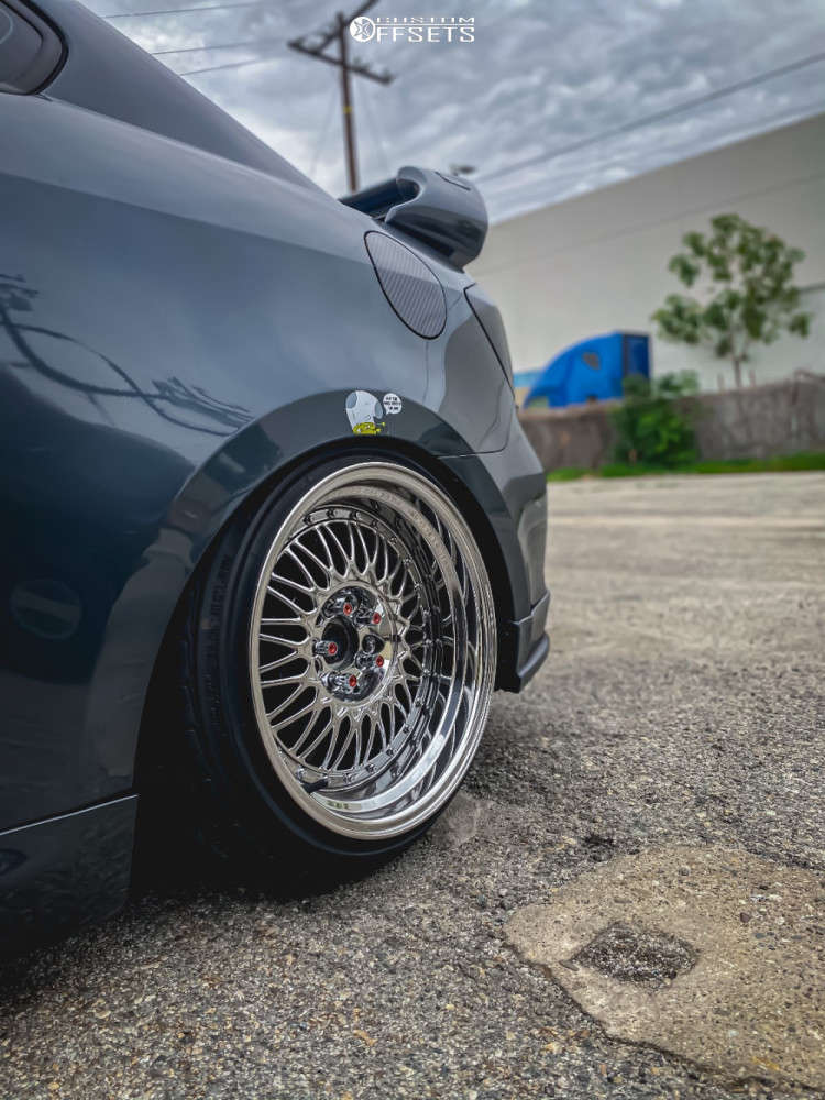 2006 Scion TC with 17x10 22 Hayashi Racing Hayame Performance and 215 ...