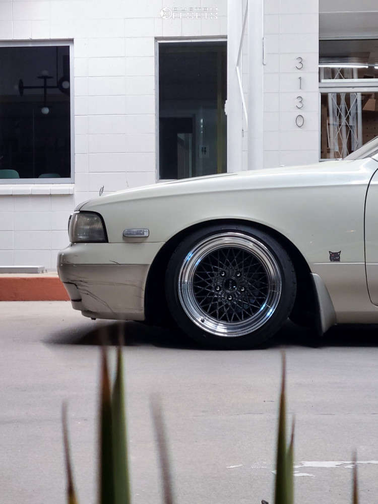 1993 Nissan Skyline R33 with 16x9.5 0 NS Div2 and 205/45R16 Federal ...