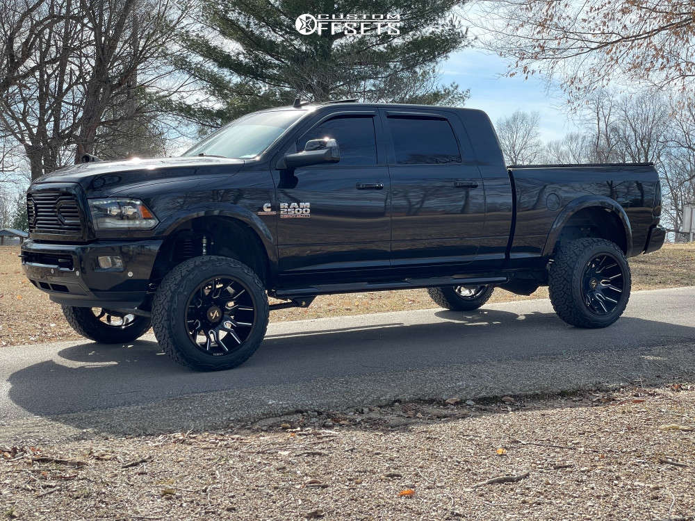 2018 Ram 2500 with 22x12 -51 ARKON OFF-ROAD Roosevelt and 35/12.5