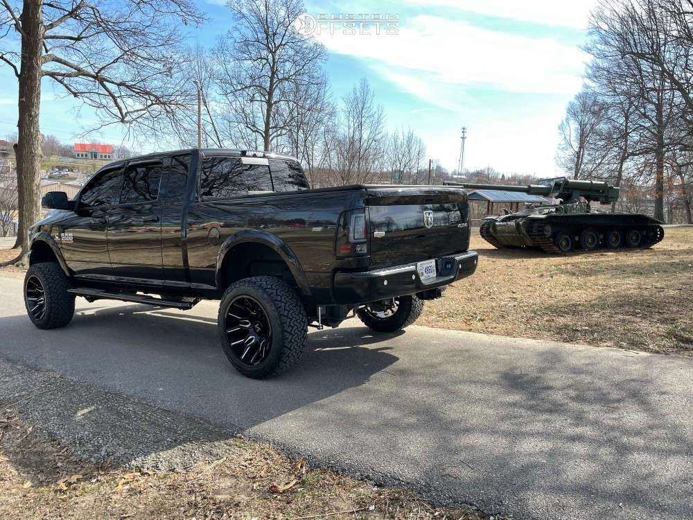 2018 Ram 2500 with 22x12 -51 ARKON OFF-ROAD Roosevelt and 35/12.5