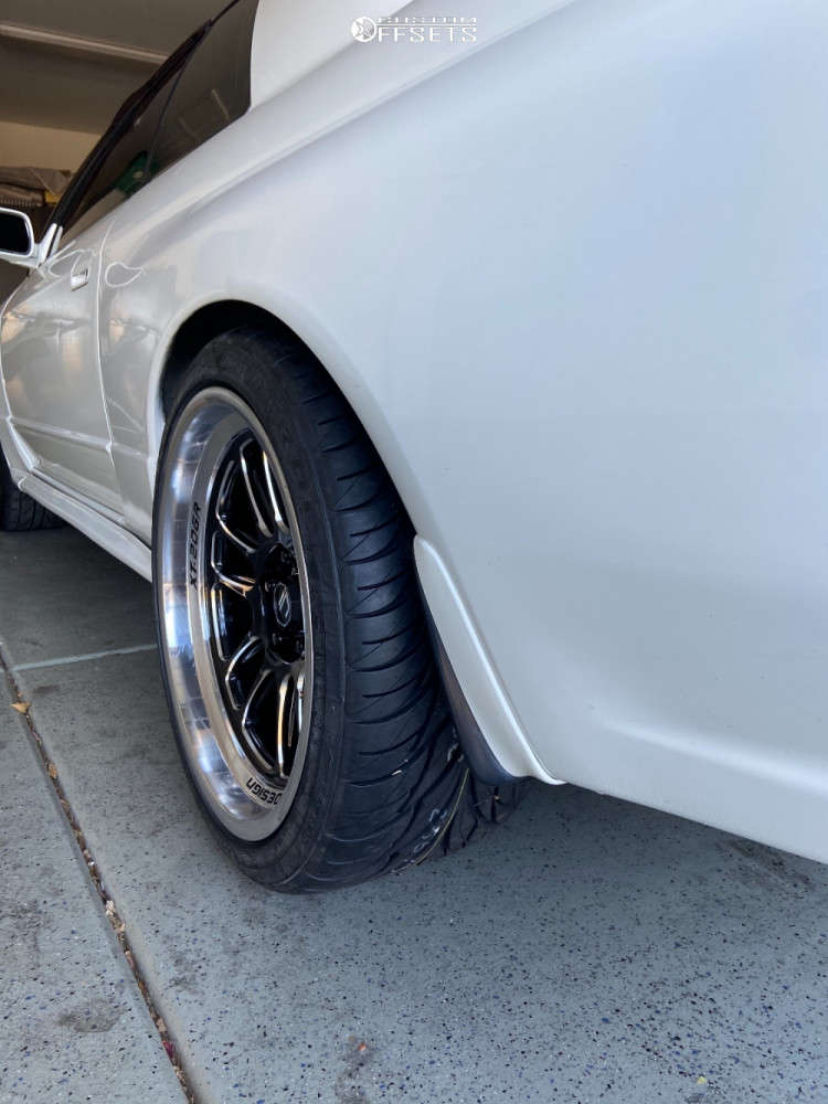 スカイライン 1994 Nissan Skyline with 18x9.5 10 Cosmis Racing Xt-206r and