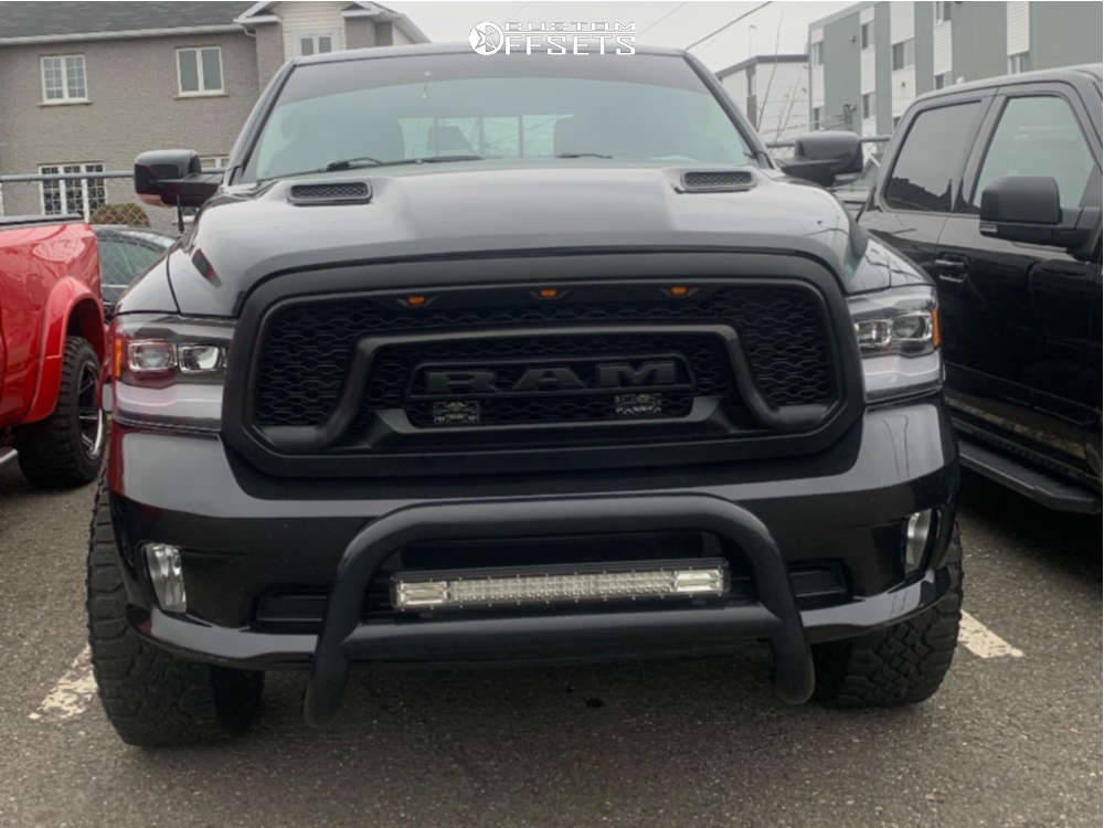 2016 Ram 1500 with 20x12 44 Ruffino Hard Jolt and 35/12.5R20 Goodyear