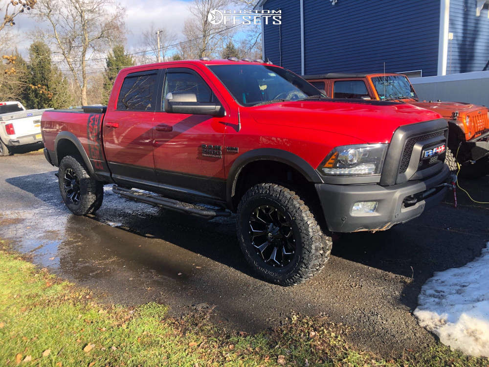 2017 Ram Ram 2500 with 20x9 20 Fuel Assault and 37/12.5R20 Milestar