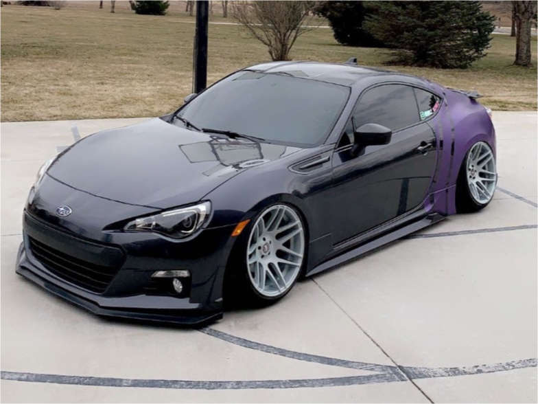 2013 Subaru BRZ Wheel Offset HellaFlush Air Suspension 1560807