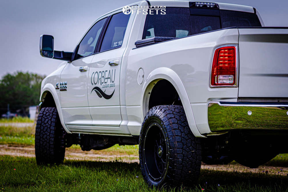 2017 Ram 2500 with 20x10 -25 Vision Rocker and 295/65R20 Toyo Tires ...