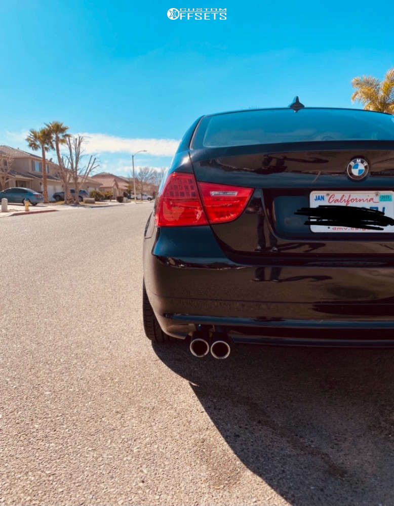 2009 BMW 328i with 18x8.5 30 ESR Cs15 and 245/40R18 Lionhart Lh-503 and ...