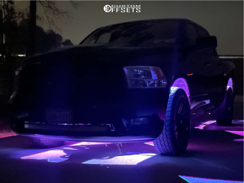 2012 Ram 1500 with 20x10 24 MB Tko and 30/10.5R20 Cooper A/t3 and