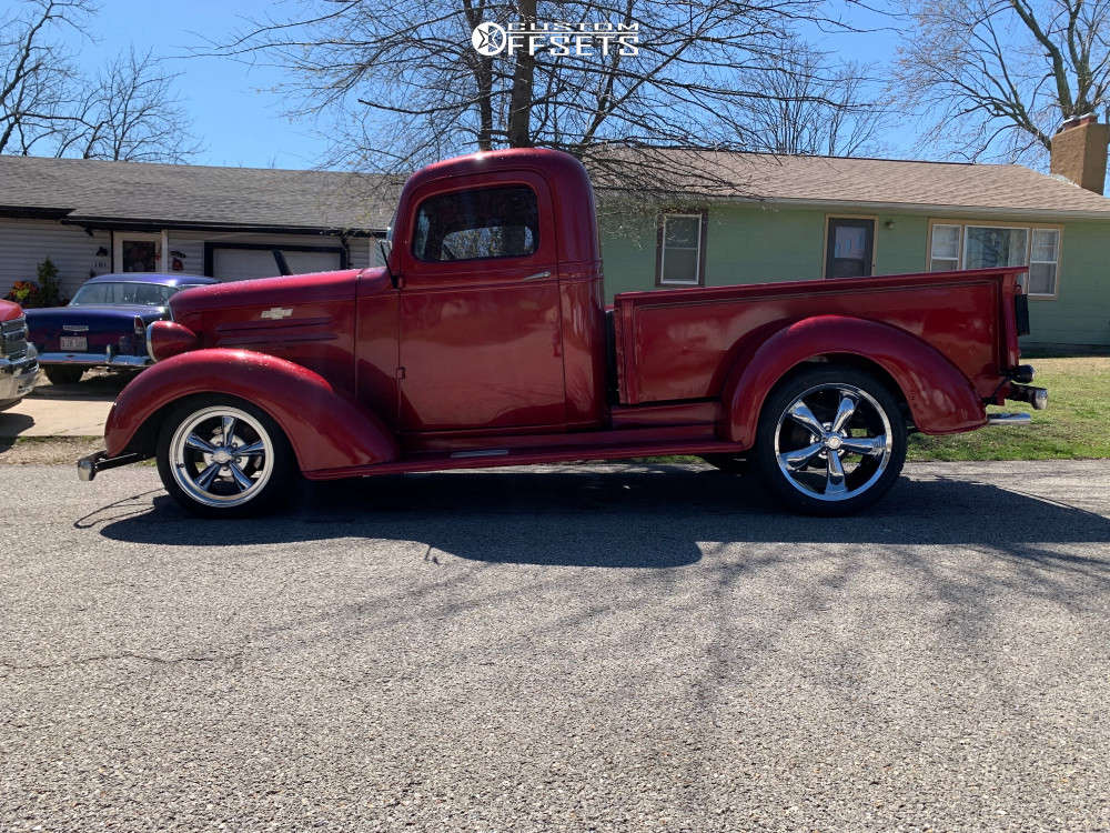 1937 Chevrolet C10 Pickup with 17x8 19 Vision Legend 5 and 215/45R17 ...