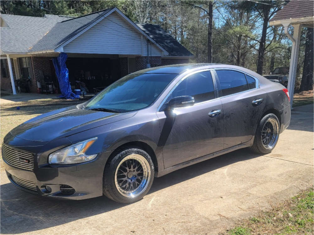 2010 Nissan Maxima with 18x10.5 22 ESR SR01 and 275/35R18