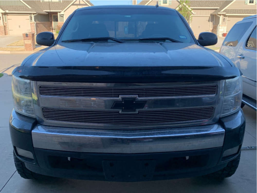 2008 Chevrolet Silverado 1500 with 20x12 44 Pure Grit Grit and 33/12
