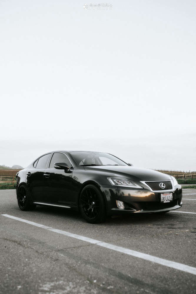 2010 Lexus IS250 with 18x9.5 35 Enkei Raijin and 275/35R18 Federal