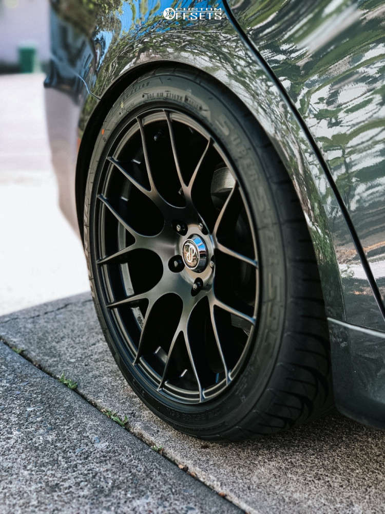 2010 Lexus IS250 with 18x9.5 35 Enkei Raijin and 275/35R18 Federal