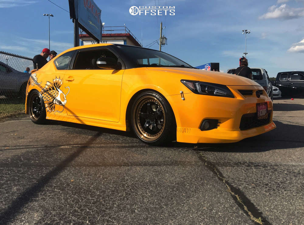 2012 Scion TC with 18x8.5 35 XXR 565 and 225/40R18 Thunderer Mach