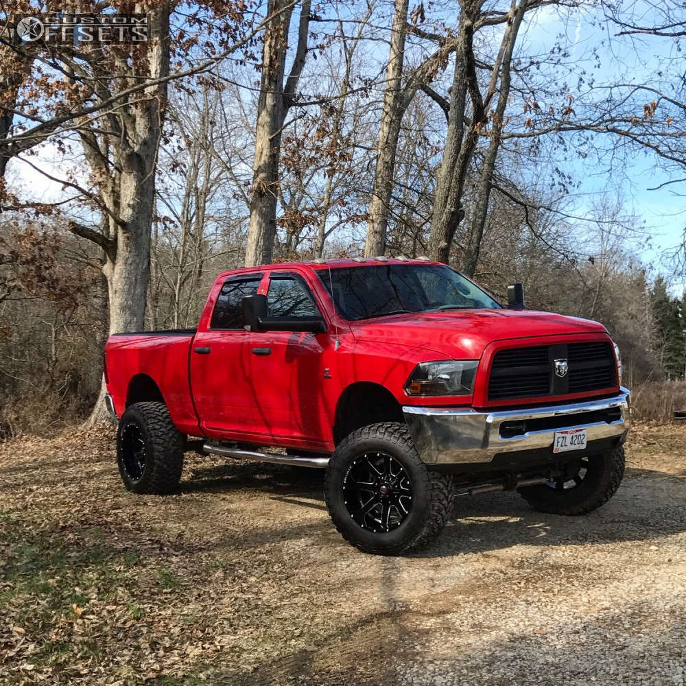 2012 Ram 2500 with 20x12 -44 Ballistic Rage and 37/13.5R20 Free Passer ...
