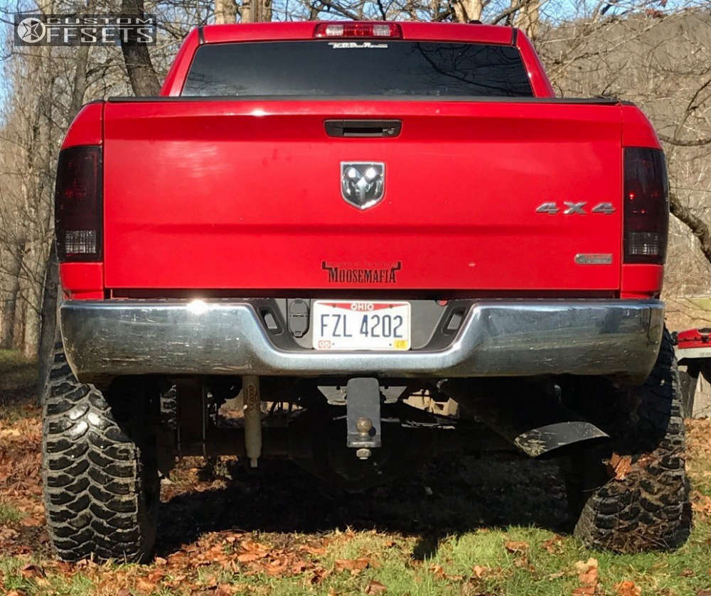 2012 Ram 2500 with 20x12 -44 Ballistic Rage and 37/13.5R20 Free Passer ...