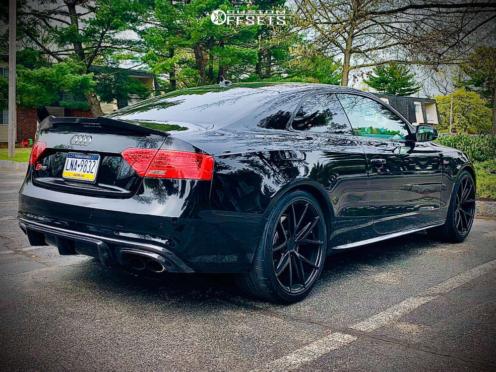 2015 Audi S5 with 20x10 40 Niche Misano and 275/35R20 Nitto Nt555 G2