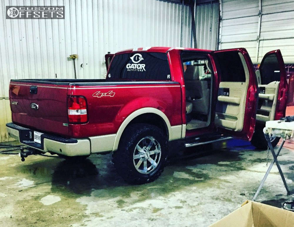 2008 Ford F150 with 20x9 0 Moto Metal Mo962 and 35/12.5R20 Nitto Mud