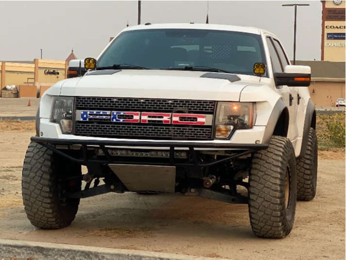 2012 Ford Raptor with 17x12 0 Method Mr301 and 37/12.5R17 BFGoodrich ...
