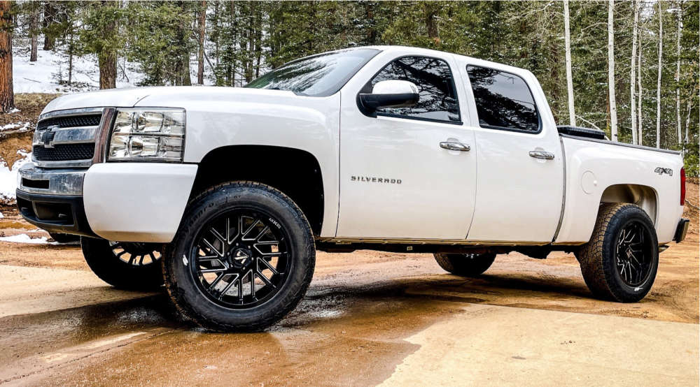 1 2011 Silverado 1500 Chevrolet Motofab Leveling Kit Arkon Off Road Mandela Black