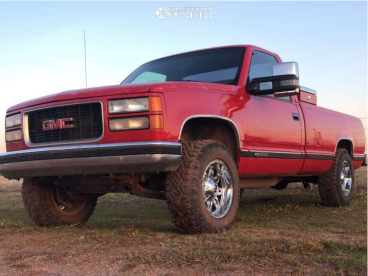 1994 GMC K1500 with 18x9 12 Fuel Hostage D531 and 32/10.5R18 Wrangler Wrangler Duratrac and