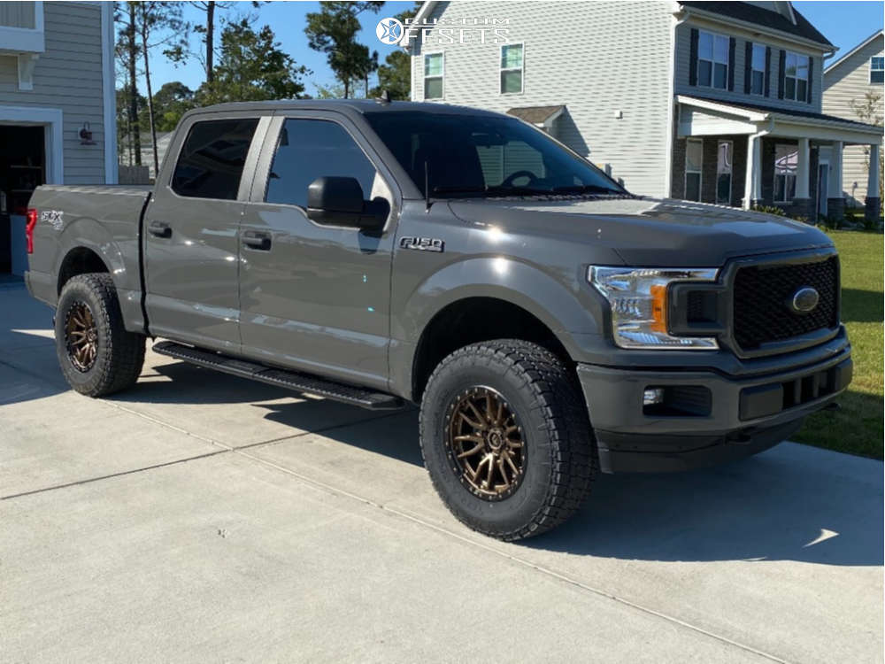 2020 Ford F-150 with 18x9 1 Fuel Rebel and 305/65R18 Nitto Terra ...