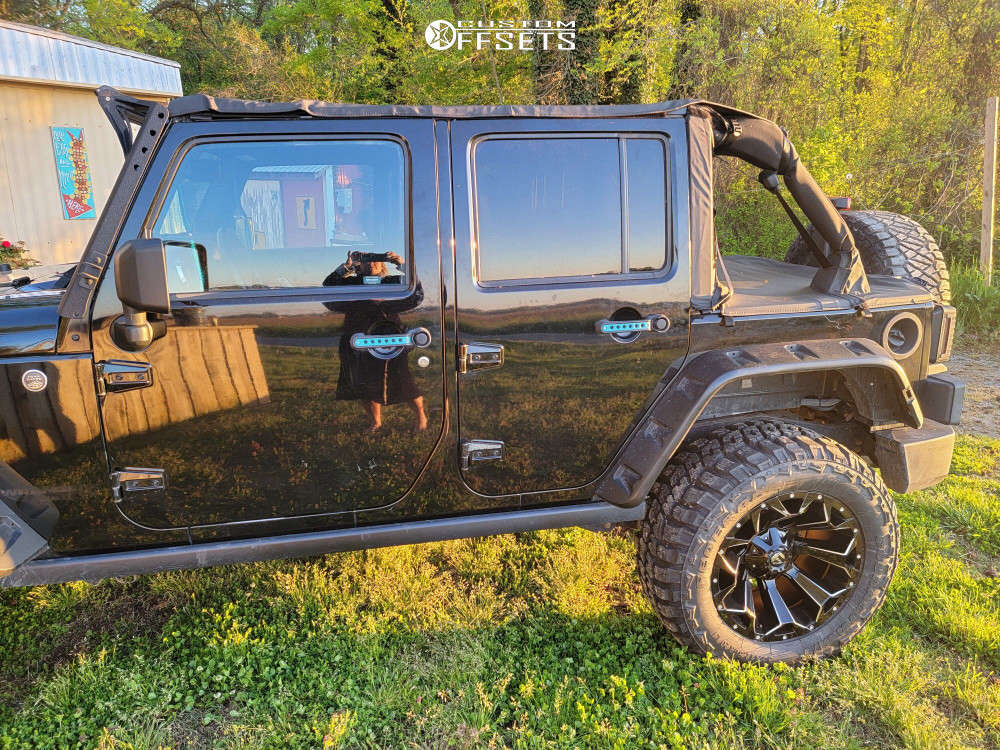 2013 Jeep Wrangler with 20x10 18 Fuel Assault D246 and 35/12.5R20